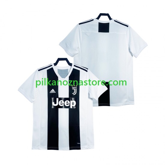 Juventus 2018 2019 Retro Koszulka Męska Domowy Krótkie Rękawy