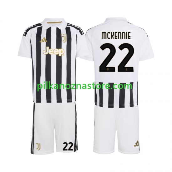 Juventus dla Dzieci Weston McKennie 22 Koszulka Domowy 2026-2027 Krótkie Rękawy