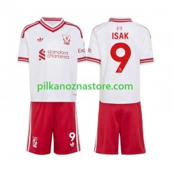 Liverpool dla Dzieci Alexander Isak 9 Koszulka Wyjazdowy 2026-2027 Krótkie Rękawy