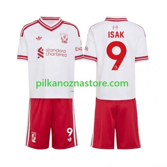 Liverpool dla Dzieci Alexander Isak 9 Koszulka Wyjazdowy 2026-2027 Krótkie Rękawy