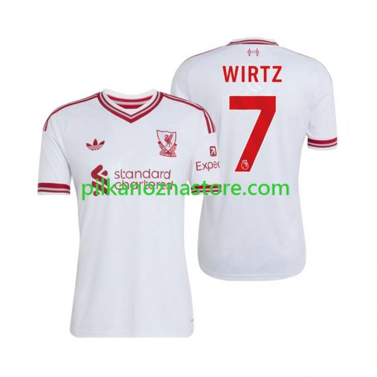 Liverpool Florian Wirtz 7 Koszulka Męska Wyjazdowy 2026-2027 Krótkie Rękawy
