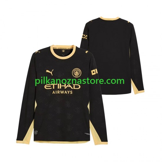 Manchester City Koszulka Męska Wyjazdowy 2026-2027 Długie Rękawy