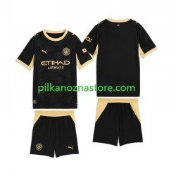 Manchester City dla Dzieci Koszulka Wyjazdowy 2026-2027 Krótkie Rękawy