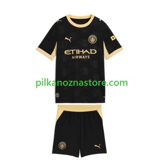 Manchester City dla Dzieci Koszulka Wyjazdowy 2026-2027 Krótkie Rękawy