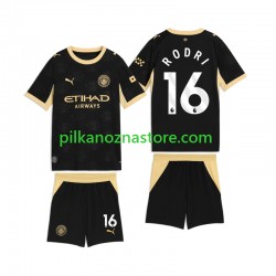 Manchester City dla Dzieci Rodri 16 Koszulka Wyjazdowy 2026-2027 Krótkie Rękawy Manchester City dla Dzieci Rodri 16 Koszulka Wyjazdowy 2026-2027 Krótkie Rękawy