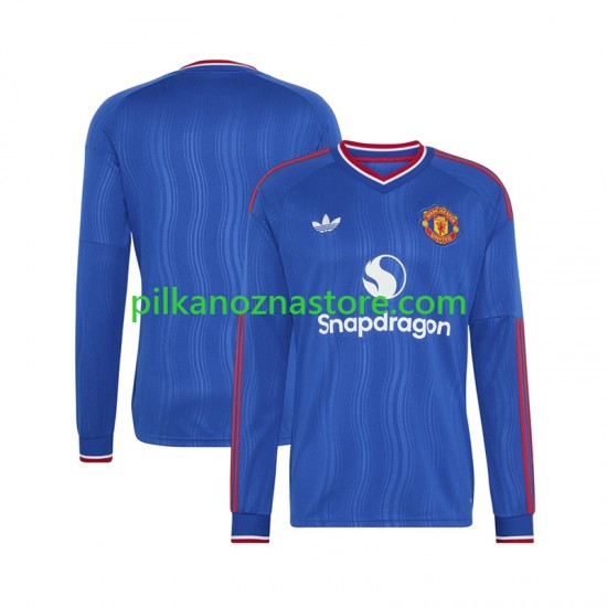 Manchester United Koszulka Męska Wyjazdowy 2026-2027 Długie Rękawy