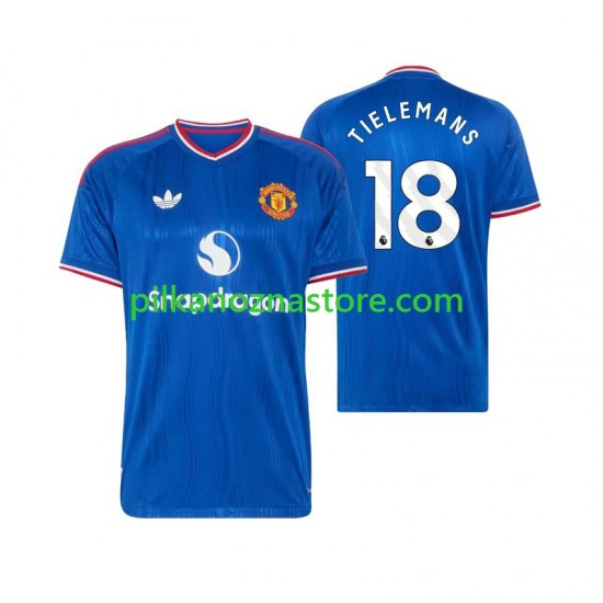 Manchester United Youri Tielemans 18 Koszulka Męska Wyjazdowy 2026-2027 Krótkie Rękawy