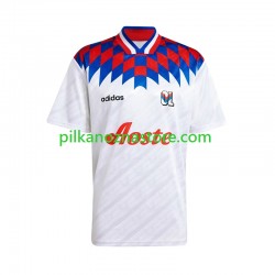 Olympique Lyon 1995 1996 Retro Koszulka Męska Domowy Krótkie Rękawy