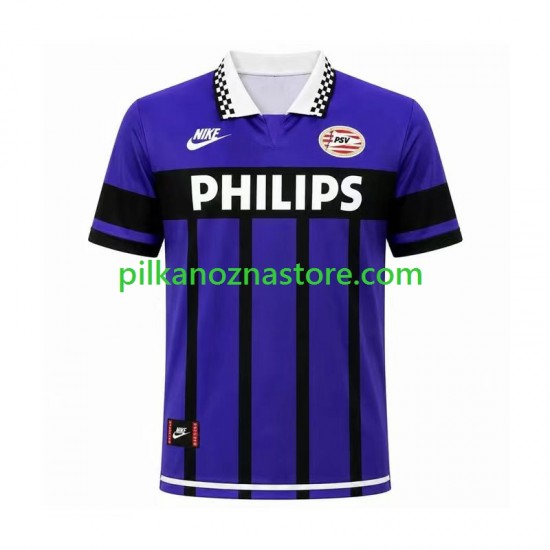 PSV Eindhoven 1995 Retro Koszulka Męska Wyjazdowy Krótkie Rękawy