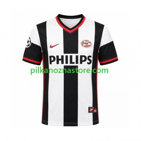 PSV Eindhoven Retro Koszulka Męska Wyjazdowy 1998 Krótkie Rękawy