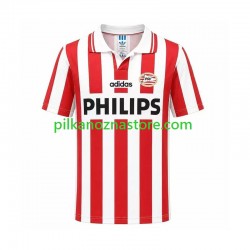 PSV Eindhoven Retro Koszulka Męska Domowy 1994 Krótkie Rękawy PSV Eindhoven Retro Koszulka Męska Domowy 1994 Krótkie Rękawy