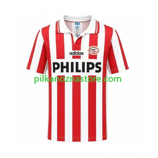 PSV Eindhoven Retro Koszulka Męska Domowy 1994 Krótkie Rękawy