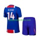 Paris Saint-Germain dla Dzieci Desire Doue 14 Koszulka Domowy 2026-2027 Krótkie Rękawy
