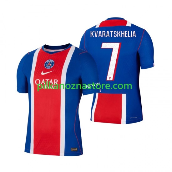 Paris Saint-Germain Khvicha Kvaratskhelia 7 Koszulka Męska Domowy 2026-2027 Krótkie Rękawy