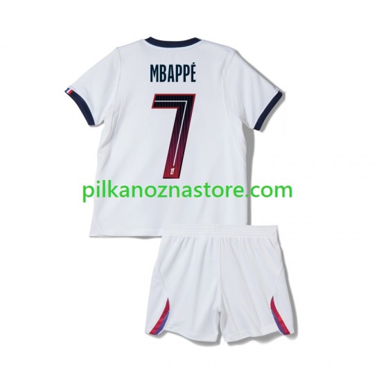 Paris Saint-Germain dla Dzieci Mbappé Kylian 7 Koszulka Wyjazdowy 2026-2027 Krótkie Rękawy