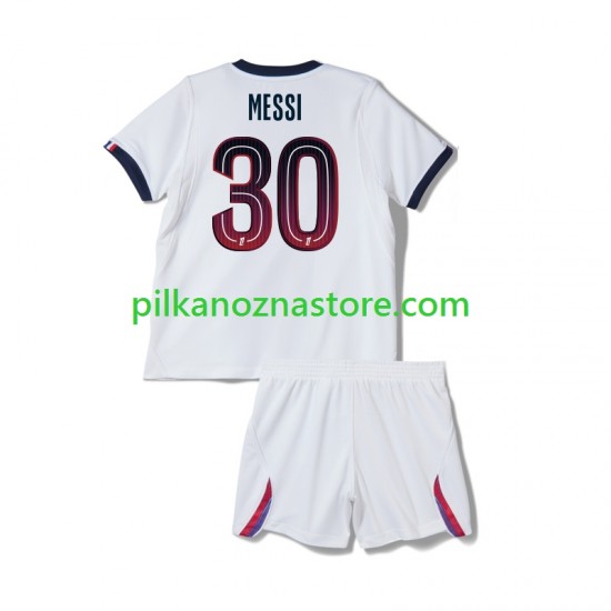 Paris Saint-Germain dla Dzieci Lionel Messi 30 Koszulka Wyjazdowy 2026-2027 Krótkie Rękawy