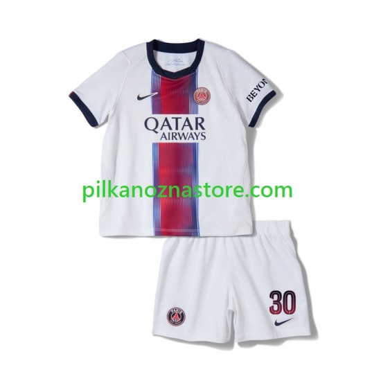 Paris Saint-Germain dla Dzieci Lionel Messi 30 Koszulka Wyjazdowy 2026-2027 Krótkie Rękawy