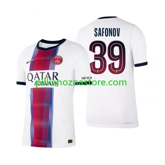 Paris Saint-Germain Matvey Safonov 39 Koszulka Męska Wyjazdowy 2026-2027 Krótkie Rękawy