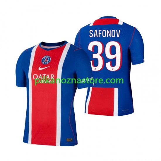 Paris Saint-Germain Matvey Safonov 39 Koszulka Męska Domowy 2026-2027 Krótkie Rękawy