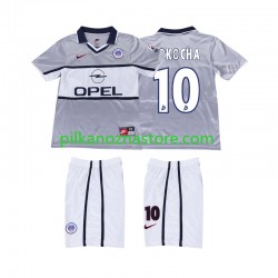 Paris Saint-Germain dla Dzieci OKOCHA 10 2000 2001 Retro Koszulka Wyjazdowy Krótkie Rękawy Paris Saint-Germain dla Dzieci OKOCHA 10 2000 2001 Retro Koszulka Wyjazdowy Krótkie Rękawy