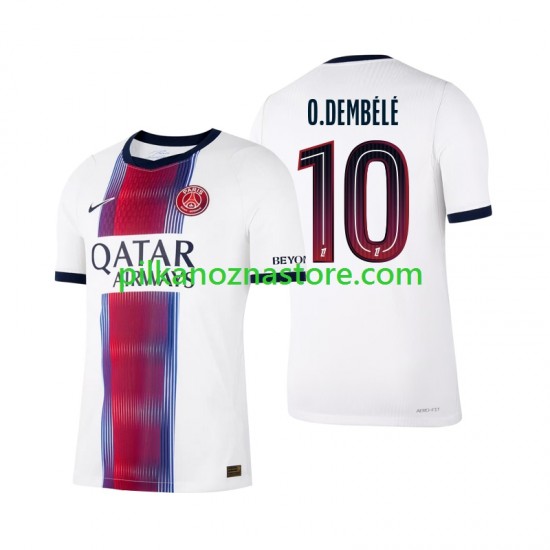 Paris Saint-Germain Ousmane Dembele 10 Koszulka Męska Wyjazdowy 2026-2027 Krótkie Rękawy