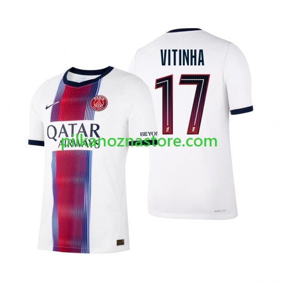 Paris Saint-Germain Vitinha 17 Koszulka Męska Wyjazdowy 2026-2027 Krótkie Rękawy