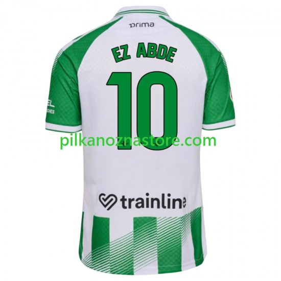 Real Betis Abde Ezzalzouli 10 Koszulka Męska Domowy 2026-2027 Krótkie Rękawy