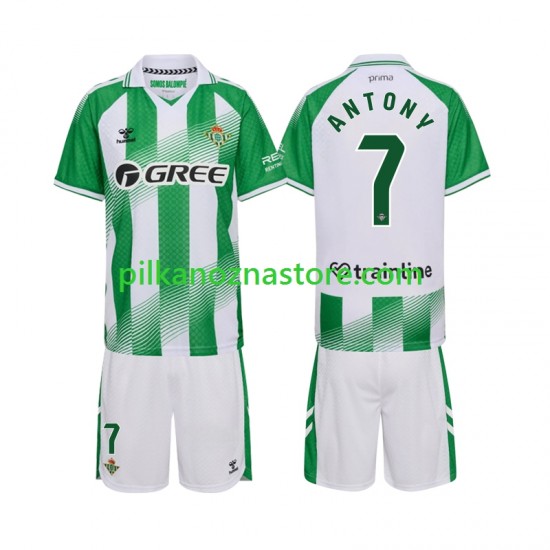 Real Betis dla Dzieci Anthoy 7 Koszulka Domowy 2026-2027 Krótkie Rękawy