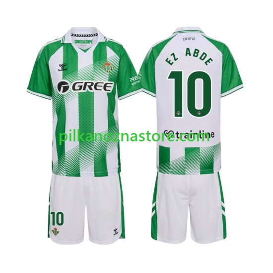 Real Betis dla Dzieci Ez Abde 10 Koszulka Domowy 2026-2027 Krótkie Rękawy