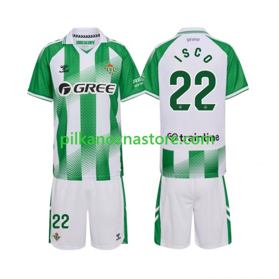 Real Betis dla Dzieci Isco 22 Koszulka Domowy 2026-2027 Krótkie Rękawy