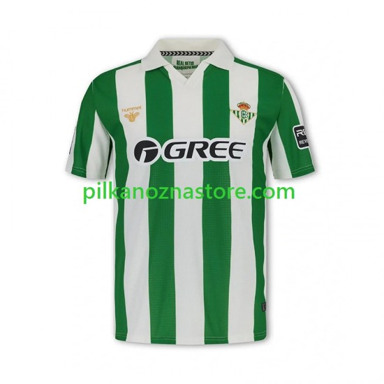 Real Betis Retro Koszulka Męska Domowy 2025-2026 Krótkie Rękawy