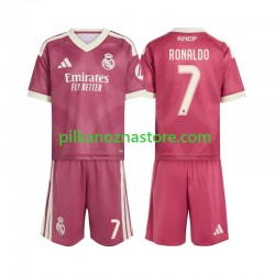 Real Madryt dla Dzieci Cristiano Ronaldo 7 Koszulka Trzeci 2026-2027 Krótkie Rękawy Real Madryt dla Dzieci Cristiano Ronaldo 7 Koszulka Trzeci 2026-2027 Krótkie Rękawy