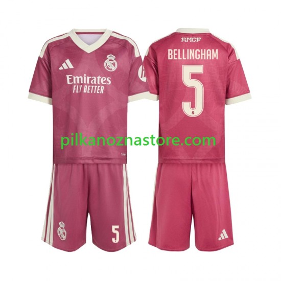 Real Madryt dla Dzieci Jude Bellingham 5 Koszulka Trzeci 2026-2027 Krótkie Rękawy