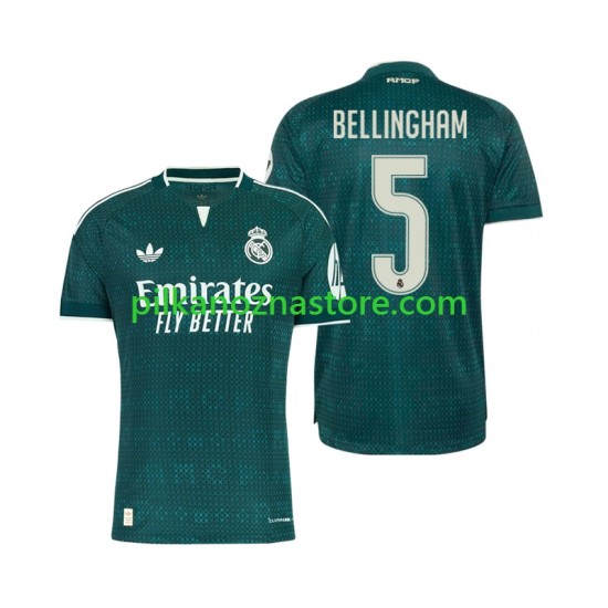Real Madryt Jude Bellingham 5 Koszulka Męska Wyjazdowy 2026-2027 Krótkie Rękawy