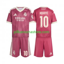 Real Madryt dla Dzieci Mbappé Kylian 10 Koszulka Trzeci 2026-2027 Krótkie Rękawy Real Madryt dla Dzieci Mbappé Kylian 10 Koszulka Trzeci 2026-2027 Krótkie Rękawy