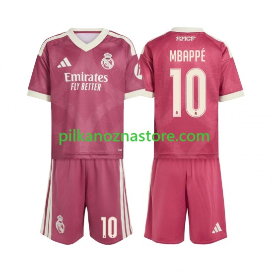 Real Madryt dla Dzieci Mbappé Kylian 10 Koszulka Trzeci 2026-2027 Krótkie Rękawy