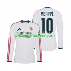 Real Madryt Mbappé Kylian 10 Koszulka Męska Domowy 2026-2027 Długie Rękawy Real Madryt Mbappé Kylian 10 Koszulka Męska Domowy 2026-2027 Długie Rękawy