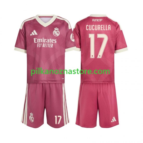 Real Madryt dla Dzieci Marc Cucurella 17 Koszulka Trzeci 2026-2027 Krótkie Rękawy