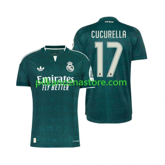 Real Madryt Marc Cucurella 17 Koszulka Męska Wyjazdowy 2026-2027 Krótkie Rękawy