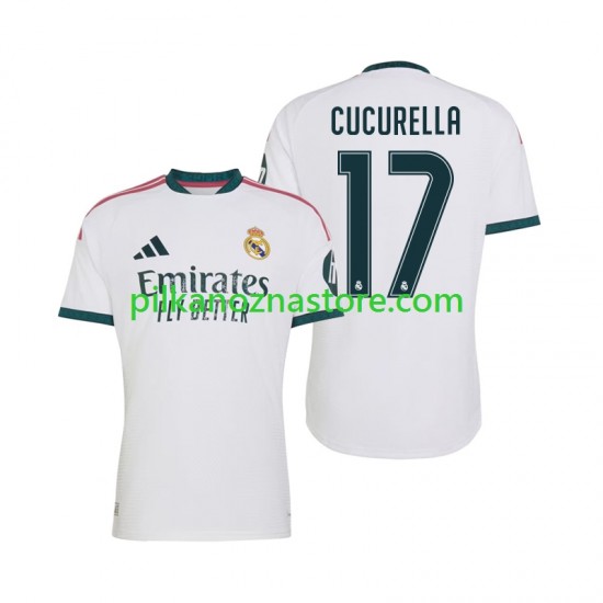 Real Madryt Marc Cucurella 17 Koszulka Męska Domowy 2026-2027 Krótkie Rękawy