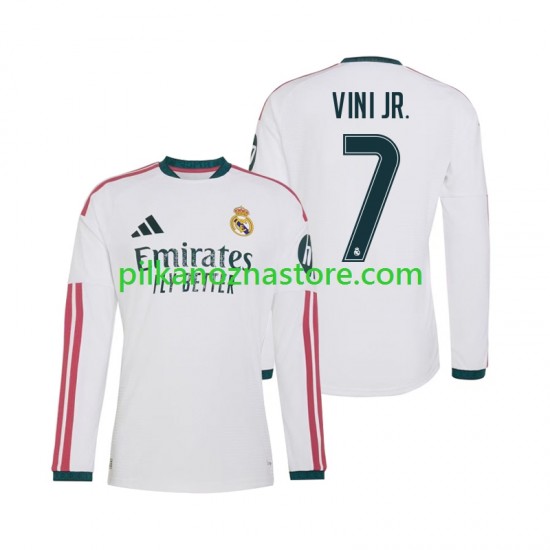 Real Madryt Vinicius Junior 7 Koszulka Męska Domowy 2026-2027 Długie Rękawy
