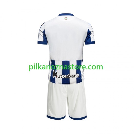 Real Sociedad dla Dzieci Koszulka Domowy 2026-2027 Krótkie Rękawy