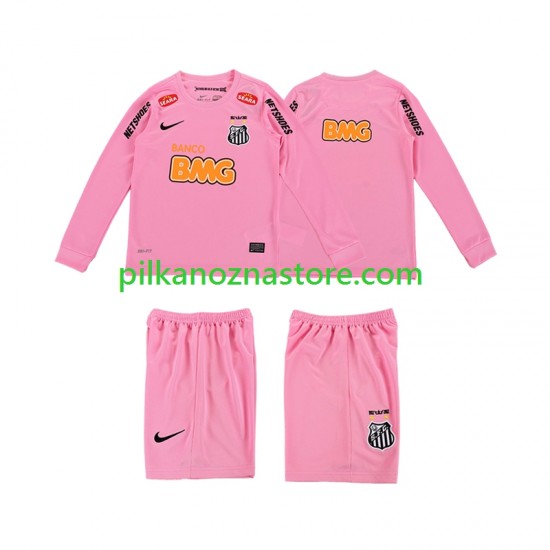 dla Dzieci Santos 2012 2013 Retro Koszulka Czwarty Długie Rękawy