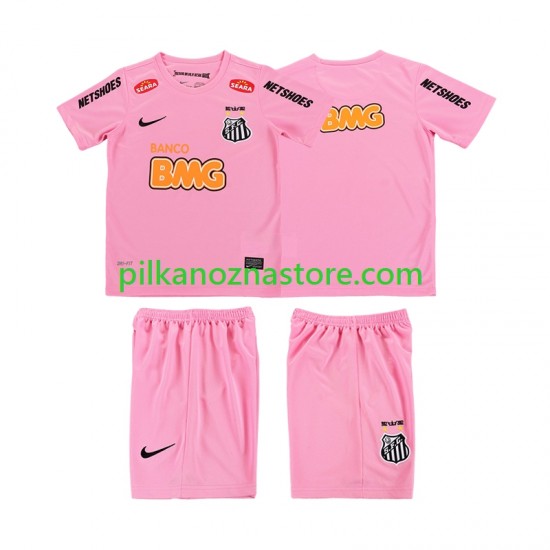 dla Dzieci Santos 2012 2013 Retro Koszulka Czwarty Krótkie Rękawy