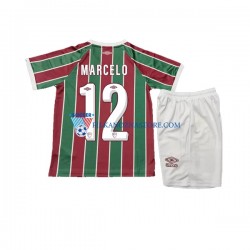 Fluminense dla Dzieci Marcelo 12 Koszulka Domowy 2023-2024 Krótkie Rękawy