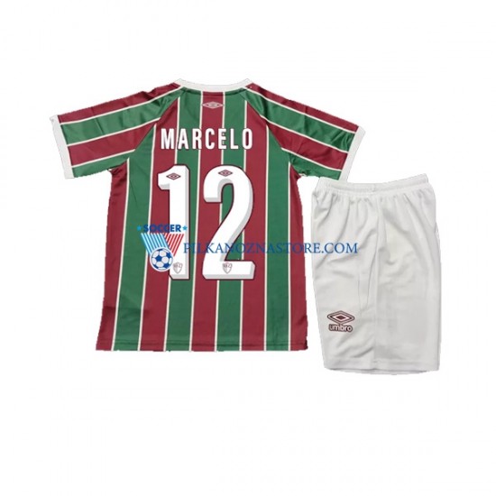 Fluminense dla Dzieci Marcelo 12 Koszulka Domowy 2023-2024 Krótkie Rękawy