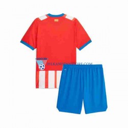 dla Dzieci Girona Koszulka Domowy 2023-2024 Krótkie Rękawy