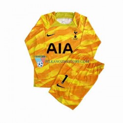 Strój Bramkarski Tottenham Hotspur dla Dzieci Hugo Orangecolor Koszulka Wyjazdowy 2023-2024 Długie Rękawy
