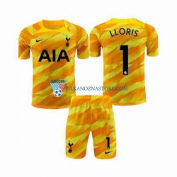 Strój Bramkarski Tottenham Hotspur dla Dzieci Hugo Orangecolor Koszulka Wyjazdowy 2023-2024 Krótkie Rękawy