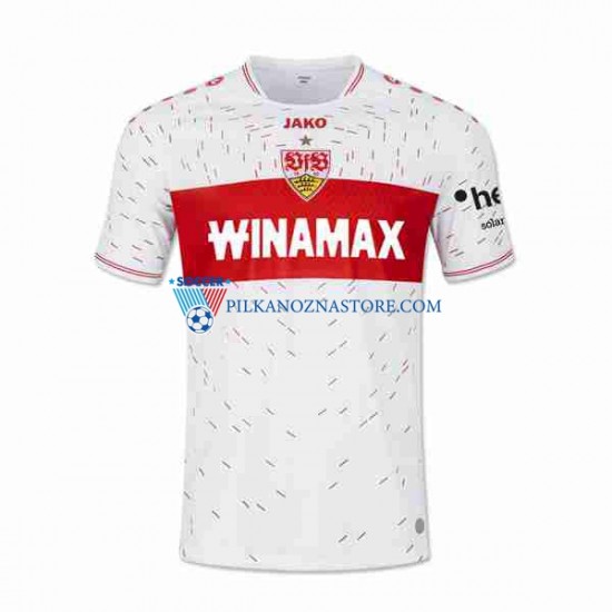 VfB Stuttgart Koszulka Męska Domowy 2023-2024 Krótkie Rękawy